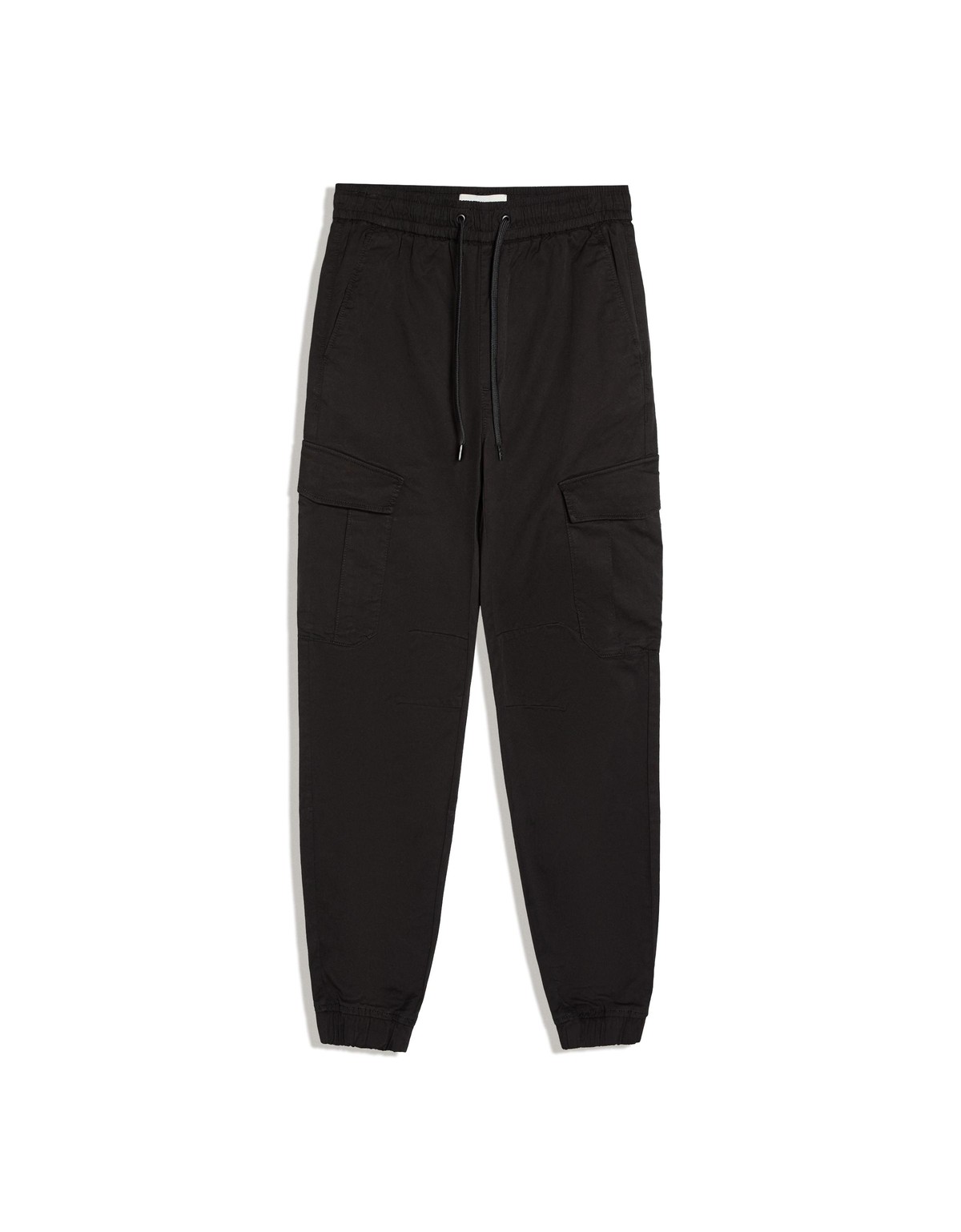 버쉬카 슬림핏 카고 조거 팬츠 2950/388 BLACK