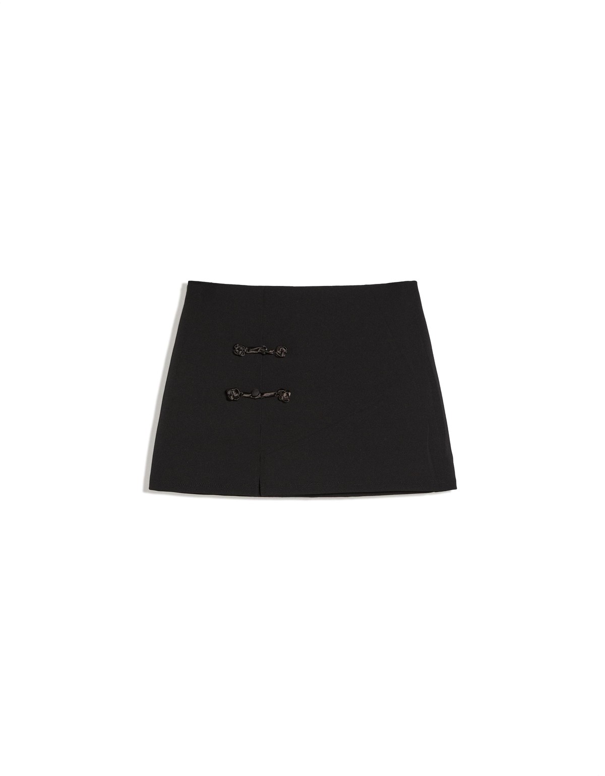 버쉬카 클라스프 디테일 미니 스커트 2989/284 BLACK