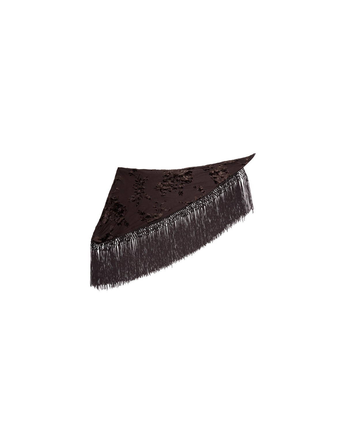 버쉬카 프린지 스카프 0691/254 BROWN