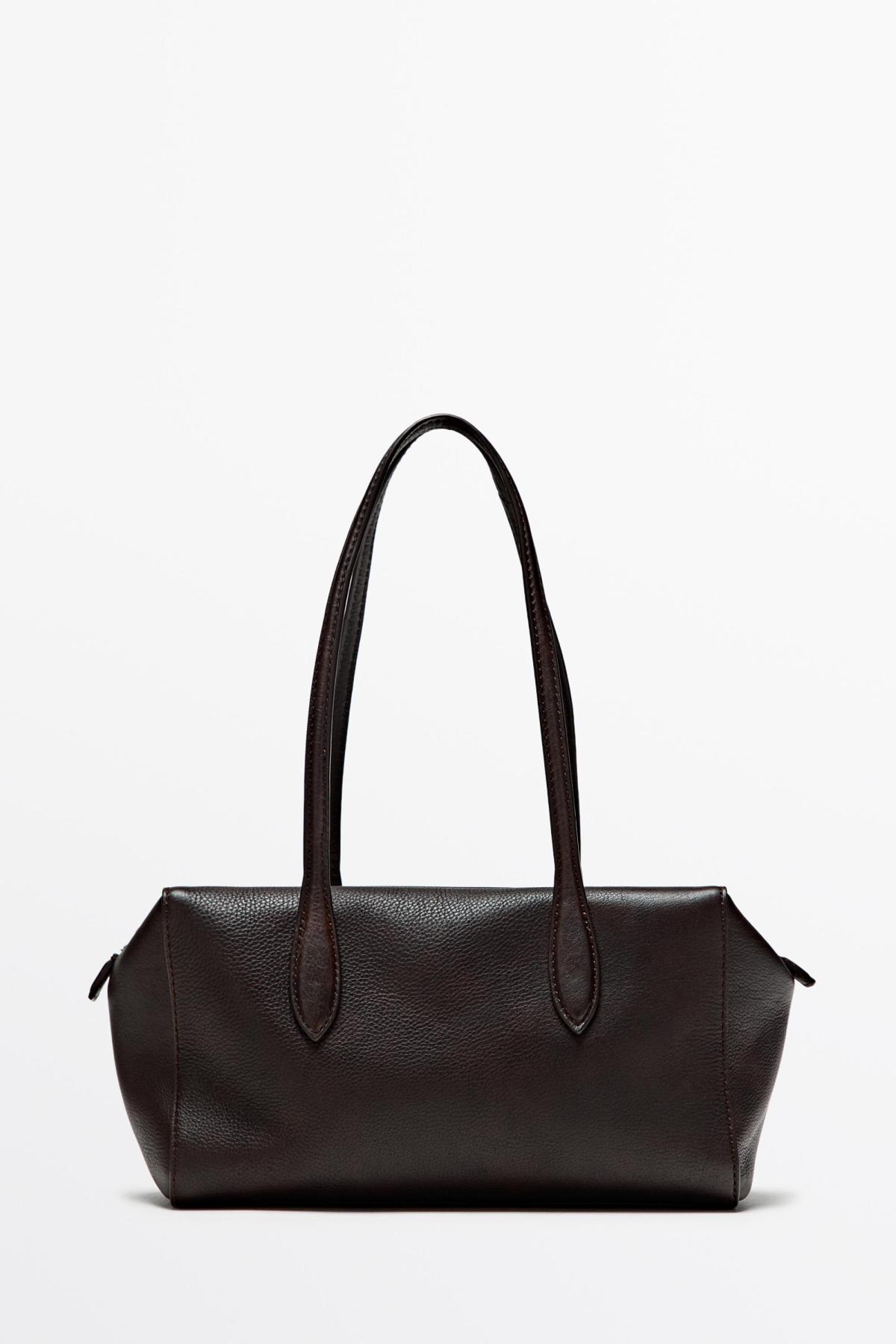 마시모두띠 나파 레더 미니 사첼백 6973/607 BROWN