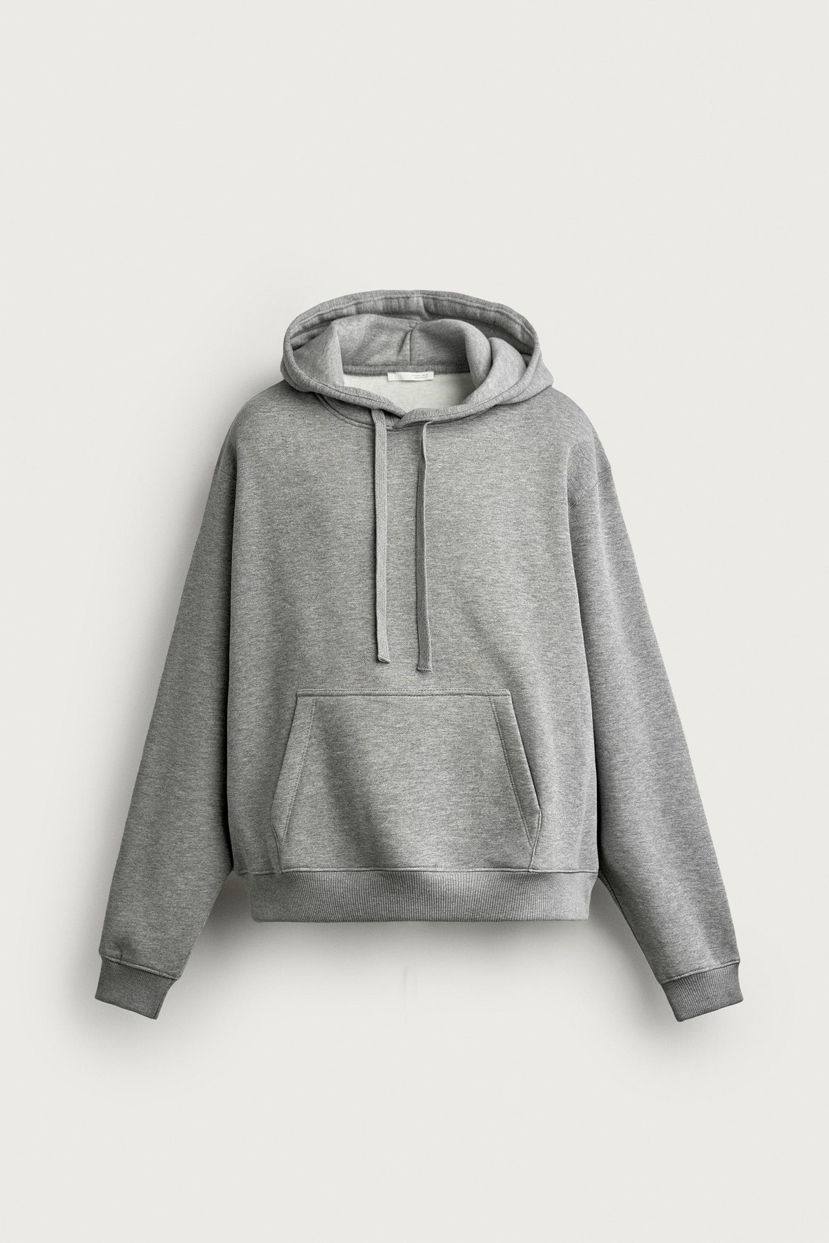 자라 릴렉스핏 캥거루 포켓 후디 0761/350/803 GREY MARL