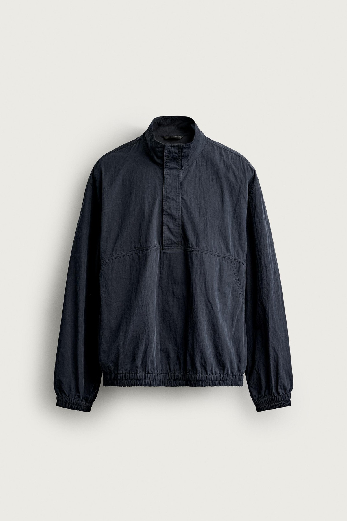 자라 레귤러핏 파우치 포켓 테크니컬 자켓 1437/400/401 NAVY BLUE