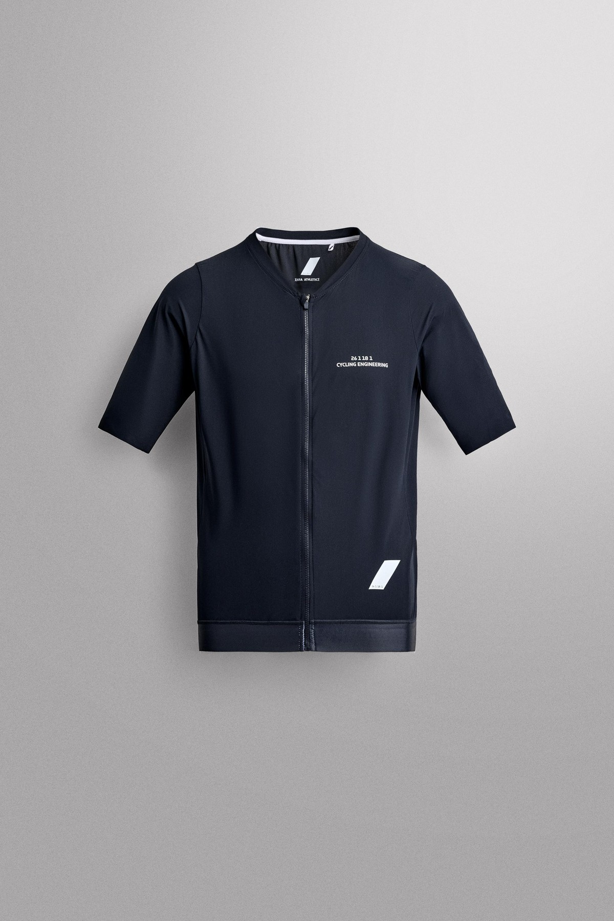 자라 슬림핏 집업 반팔 사이클링 저지 2966/308/401 NAVY BLUE