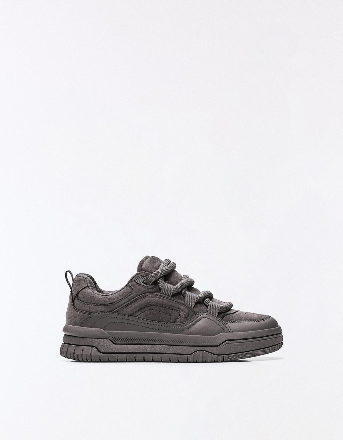 버쉬카 청키 스케이트 스니커즈 2404/864 GREY