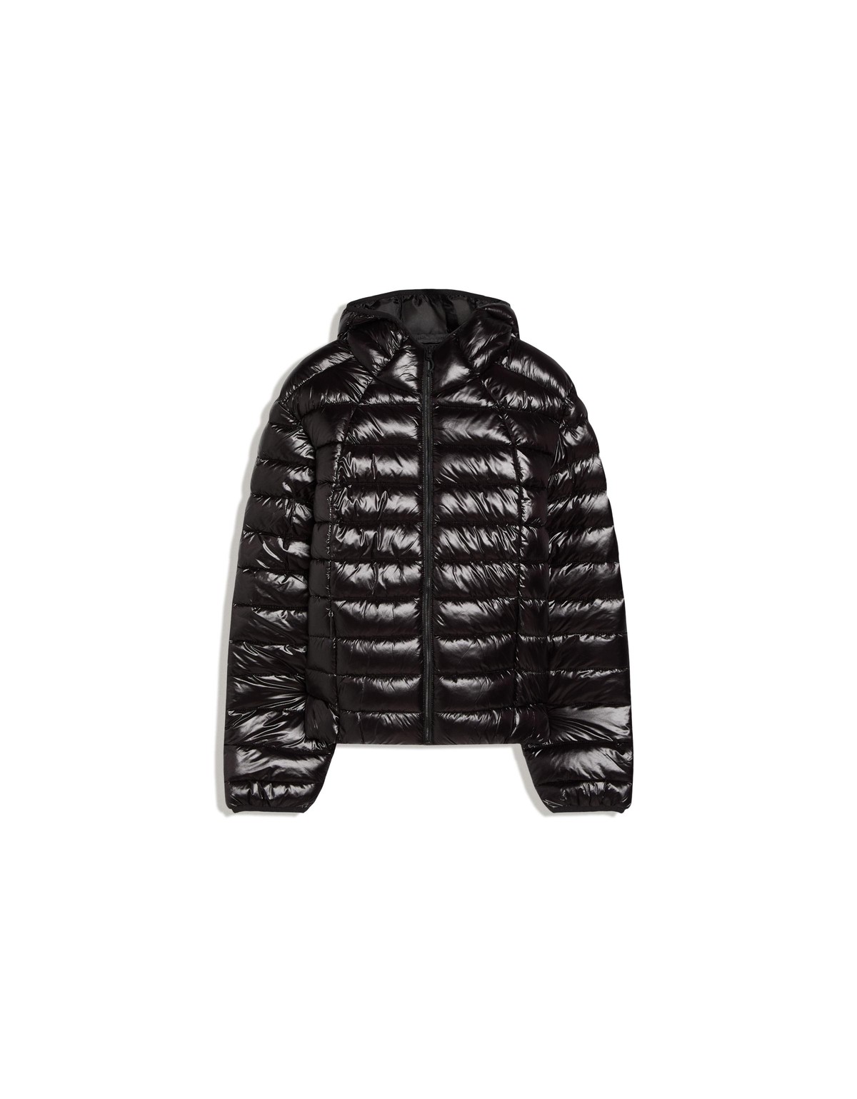 버쉬카 초경량 후드 패딩 자켓 2233/718 BLACK