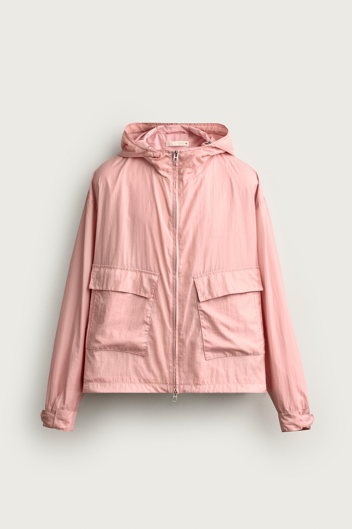자라 테크니컬 후드 바람막이 자켓 0155/450/620 PINK