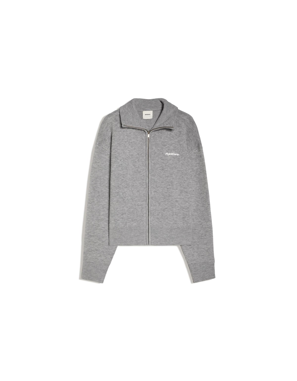 버쉬카 박시 집업 니트 자켓 3017/376 GREY