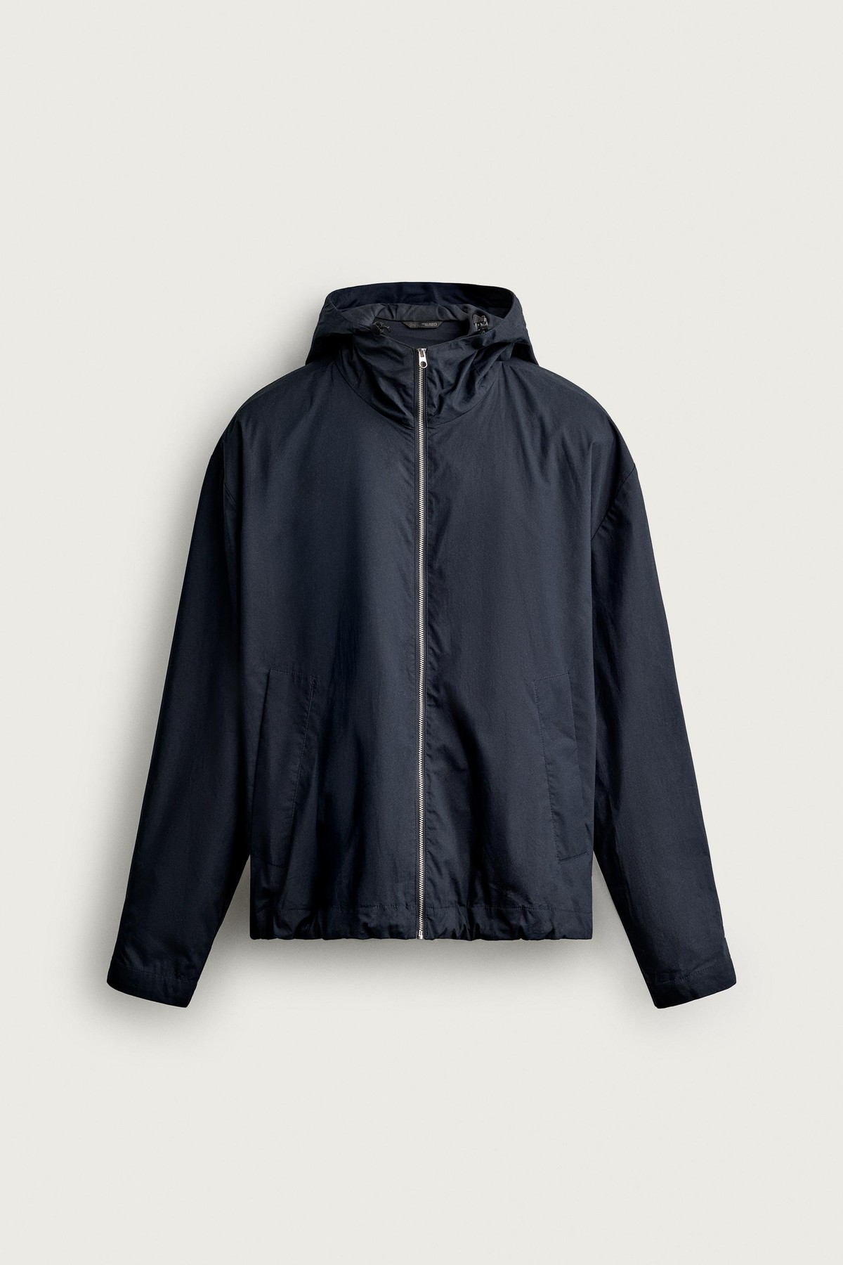자라 레귤러핏 코튼 후드 경량 집업 자켓 3046/501/401 NAVY BLUE