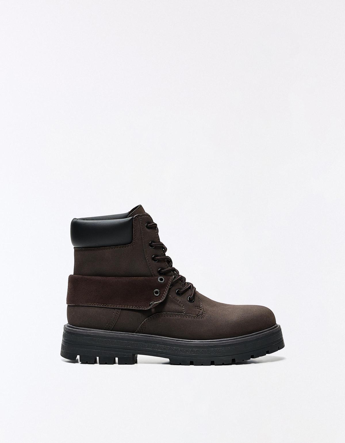 버쉬카 레이스업 앵클 워커 부츠 2100/864 BROWN