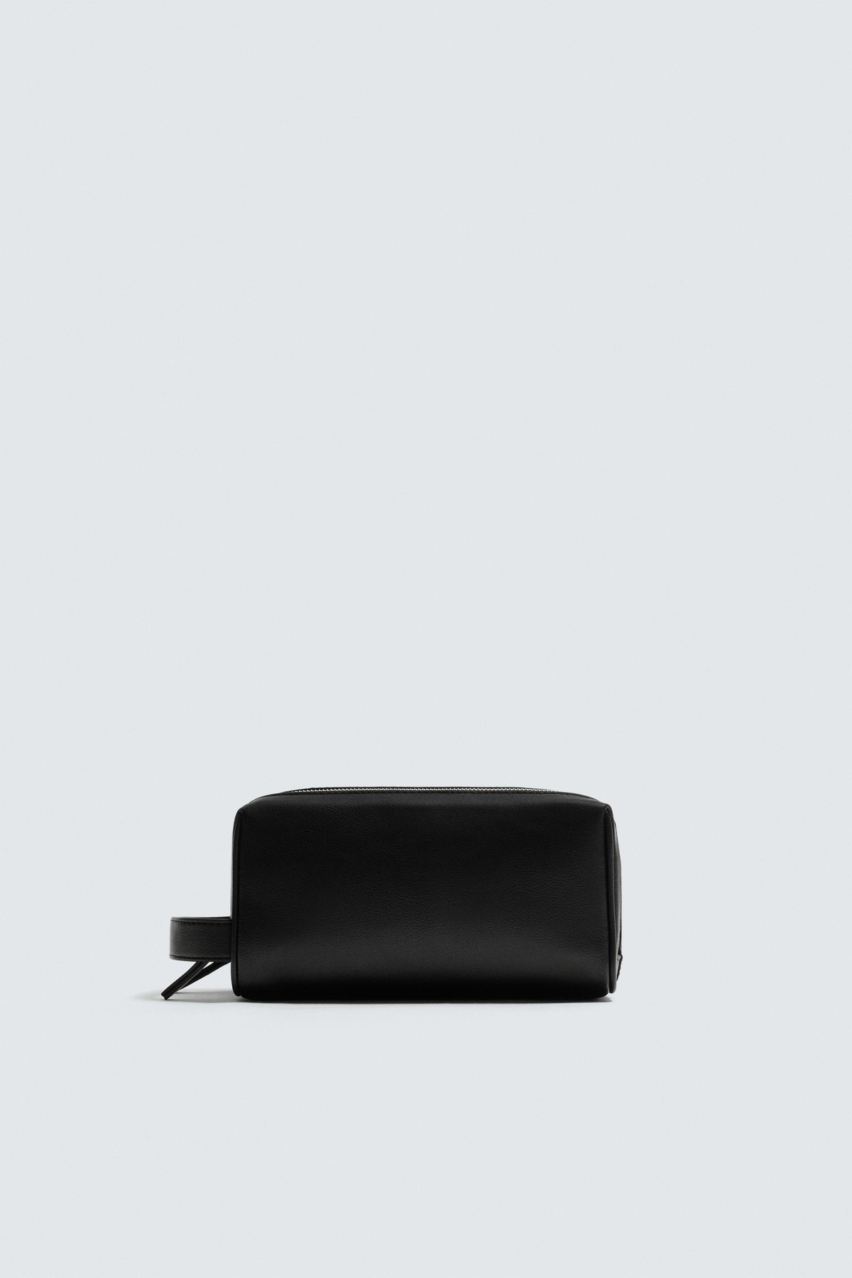 자라 더블 지퍼 심플 파우치 3717/820/800 BLACK