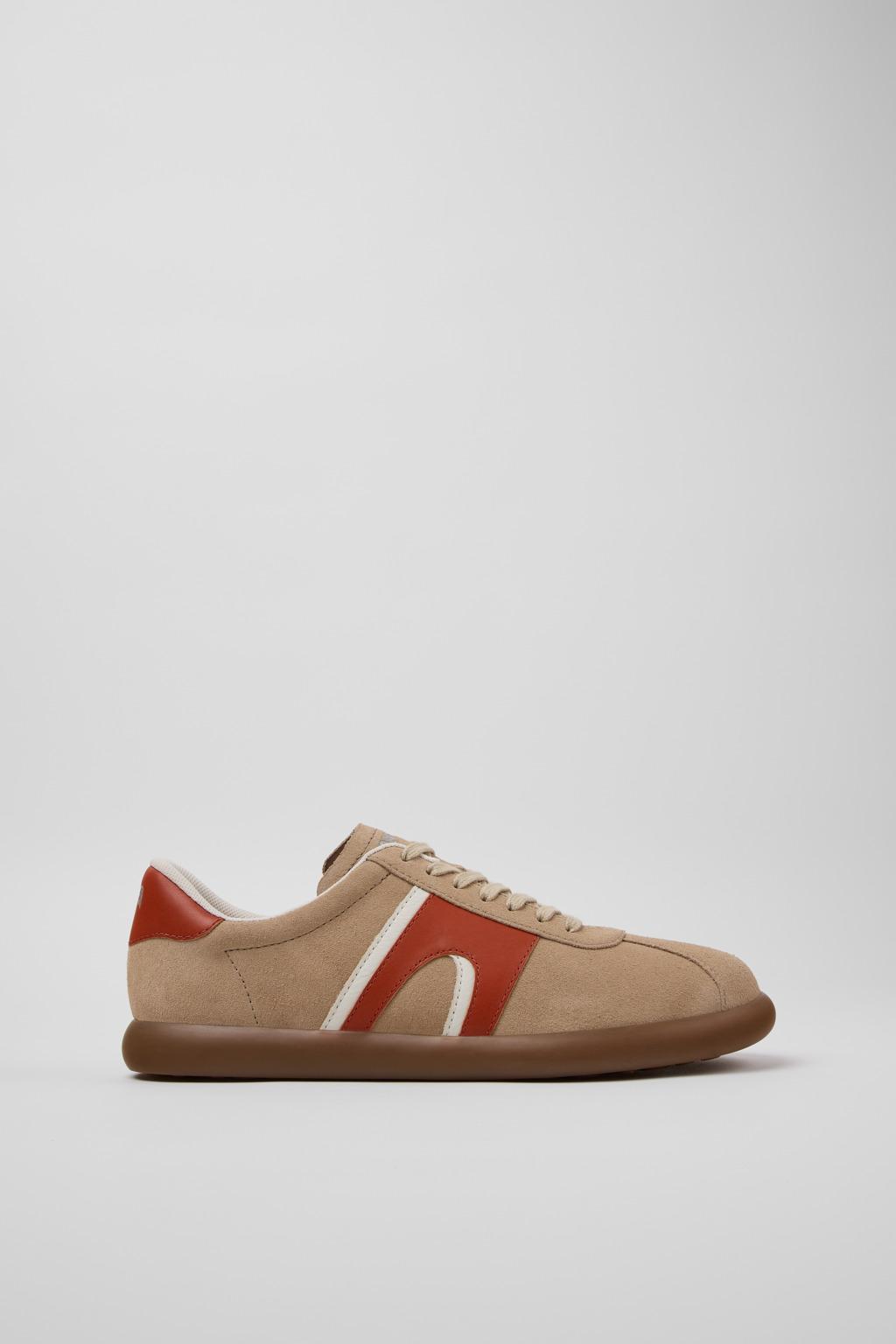 캠퍼 Pelotas Soller 스웨이드 스니커즈 K100937-036 BEIGE