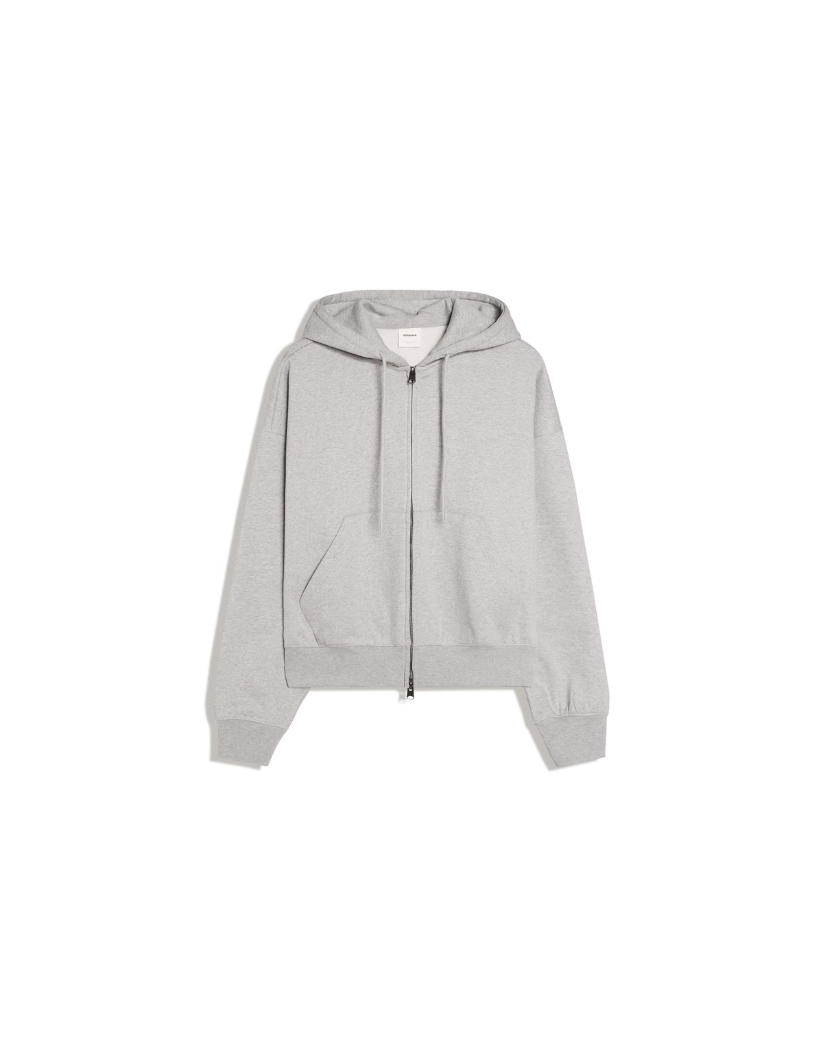 버쉬카 루즈핏 집업 후드 스웨트셔츠 2434/190 GREY