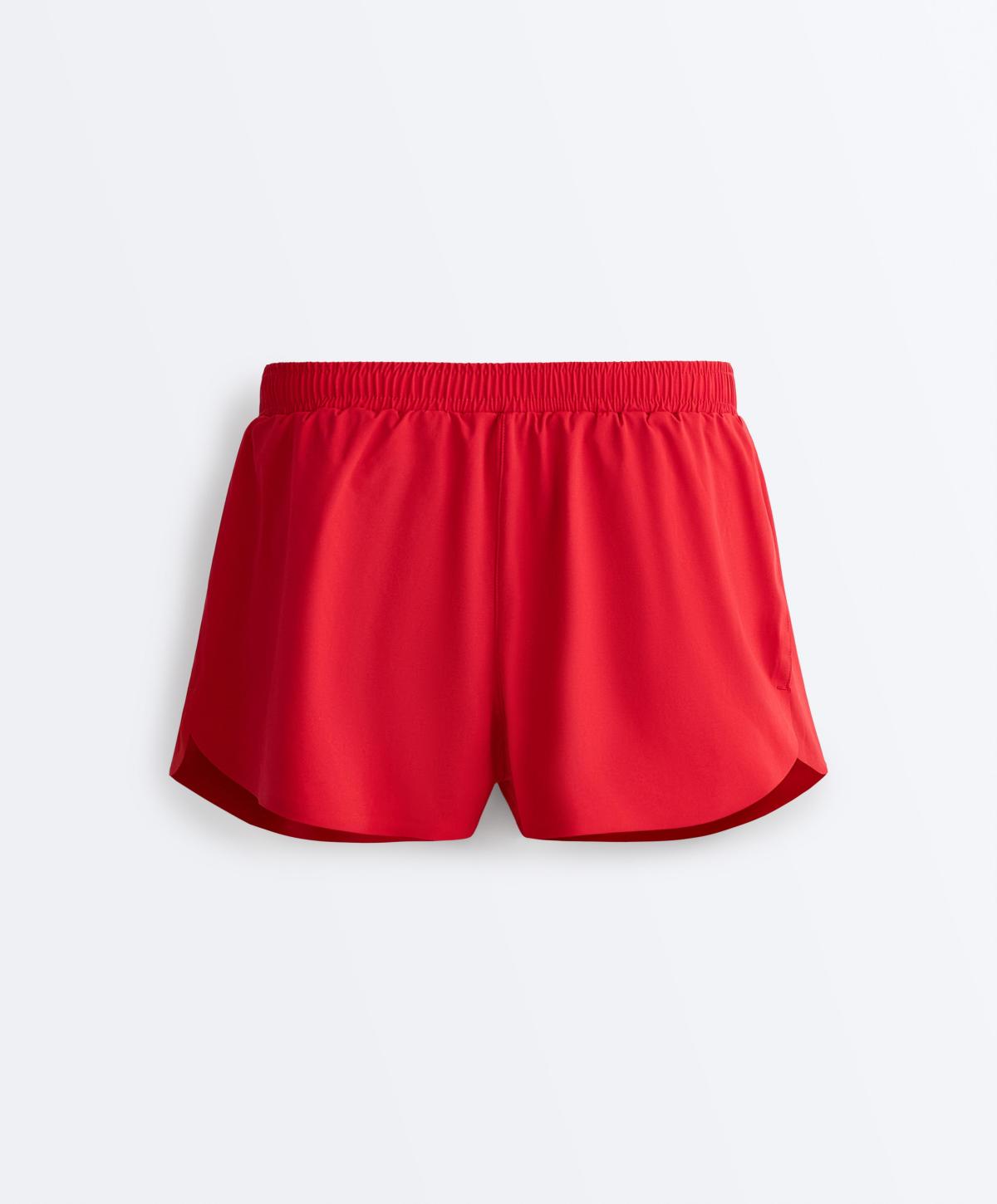 오이쇼 로우라이즈 테크니컬 반바지 6cm 5572/061/601 STRONG RED
