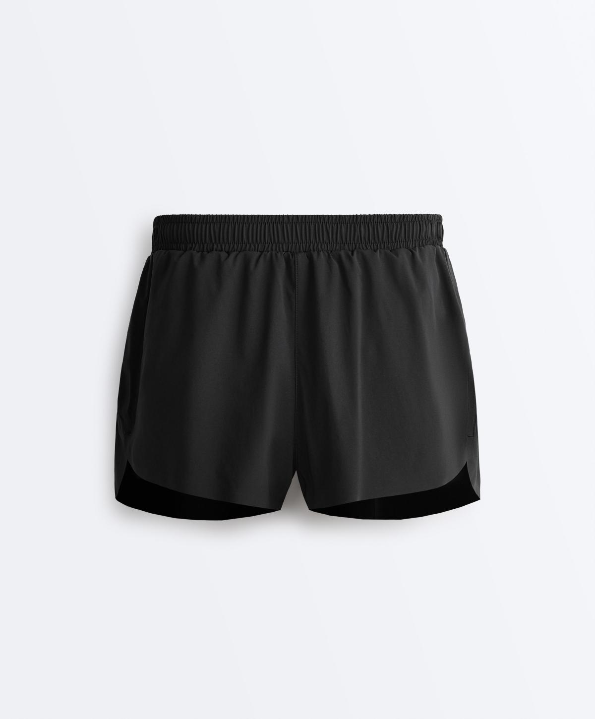 오이쇼 로우라이즈 테크니컬 반바지 5572/061/800 BLACK
