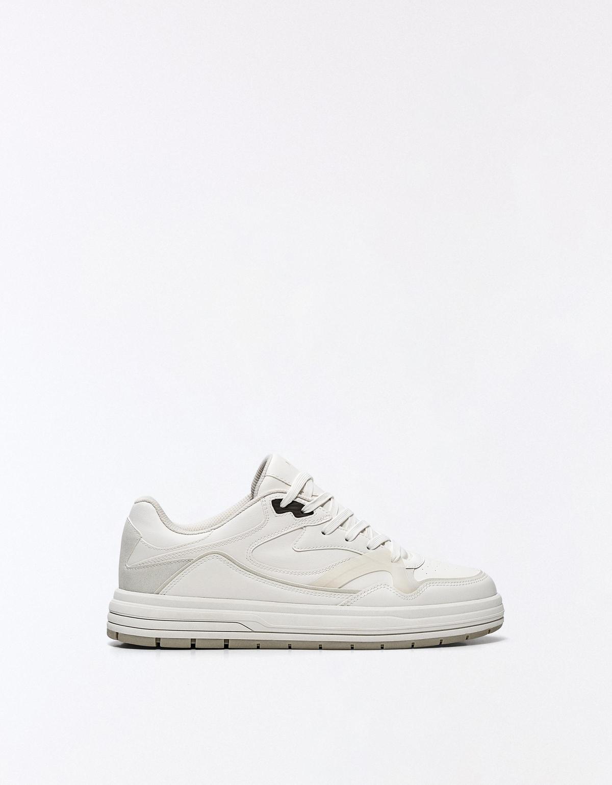 버쉬카 베이직 청키 스니커즈 2400/864 WHITE