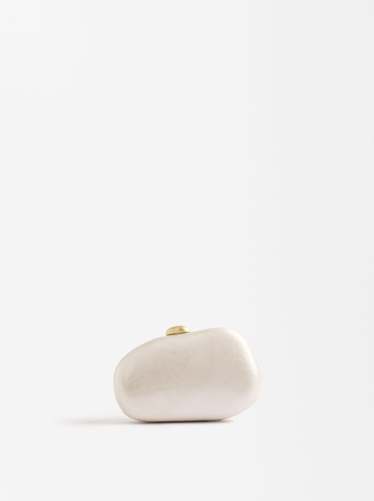 팔포이즈 마블 이펙트 체인 파티 클러치백 226747 BEIGE