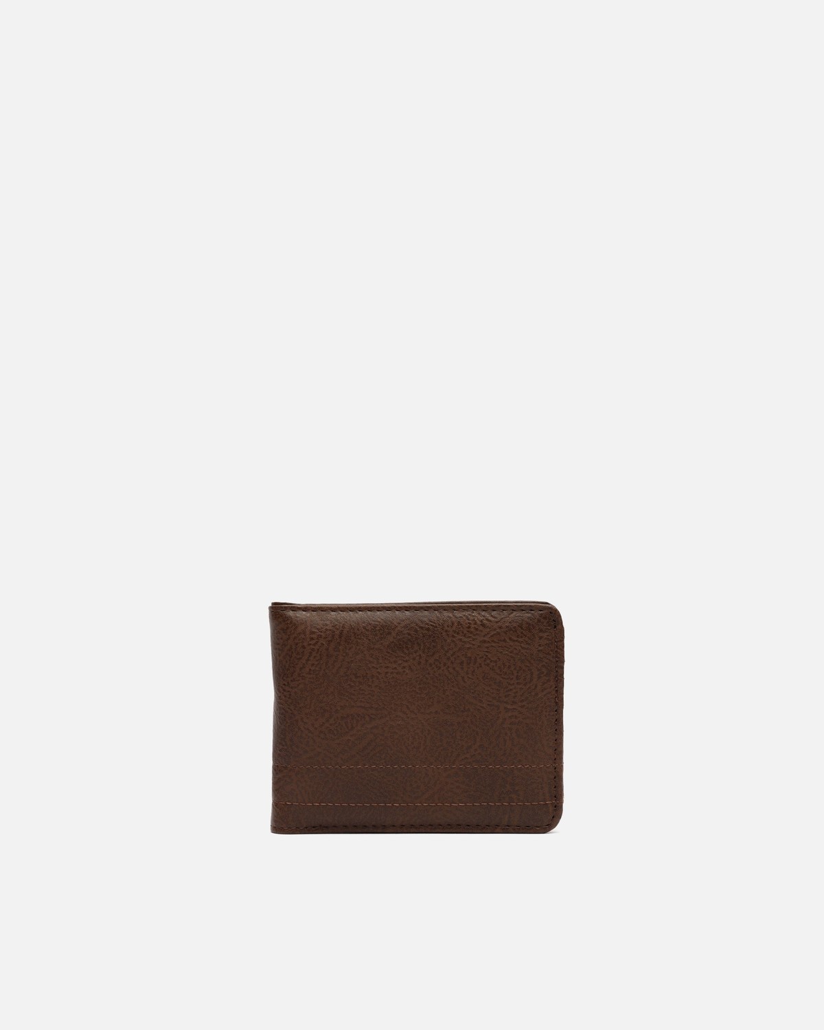 미사코 카드 동전 수납 컴팩트 반지갑 Saulo-5300441133011 BROWN