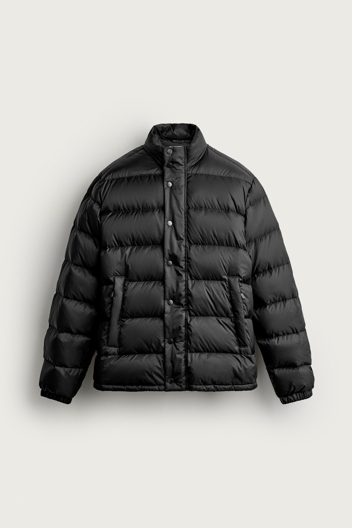 자라 발수 가공 다운 패딩 자켓 2634/384/800 BLACK