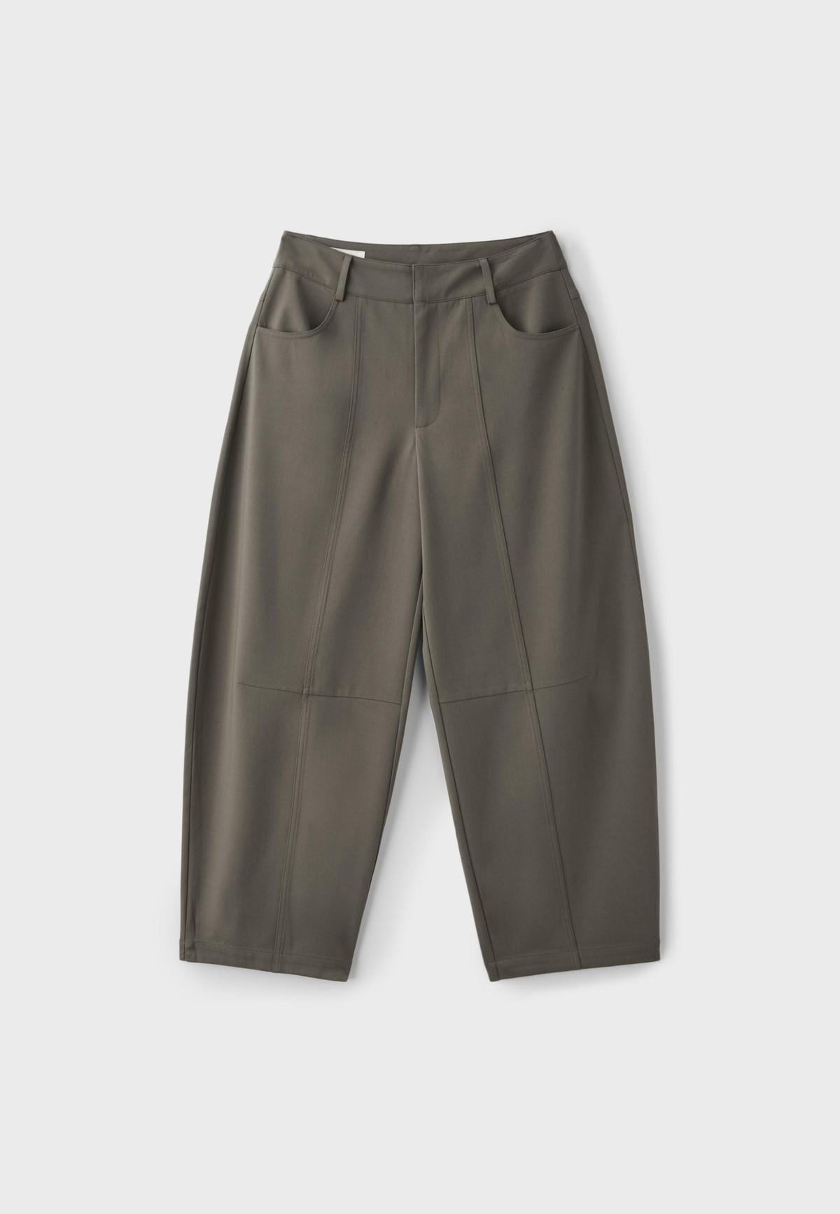 스트라디바리우스 배럴핏 테일러드 팬츠 4505/140/456 BROWN