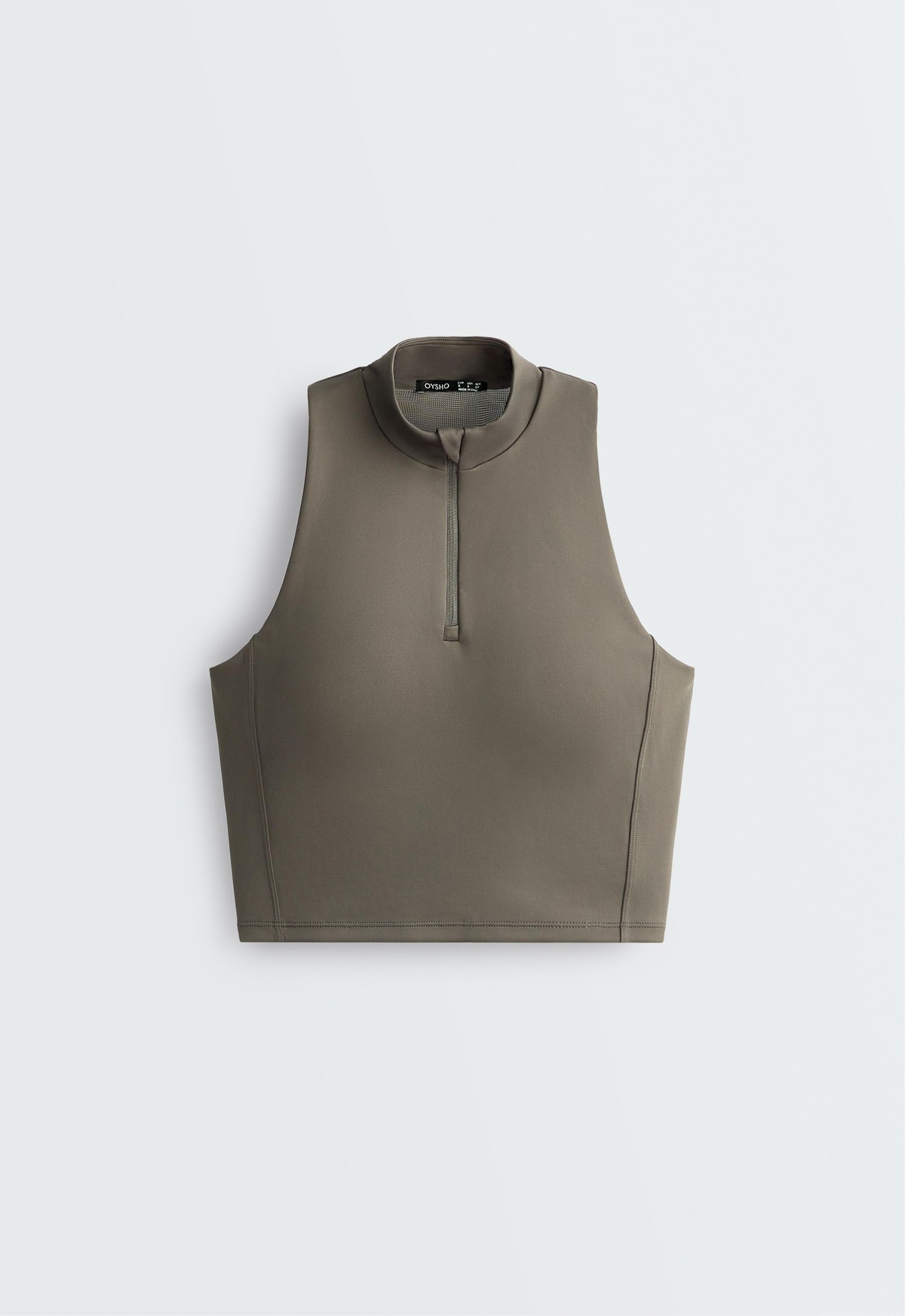오이쇼 퀵드라이 포켓 브라 탱크탑 5738/870/038 CHARCOAL GREY