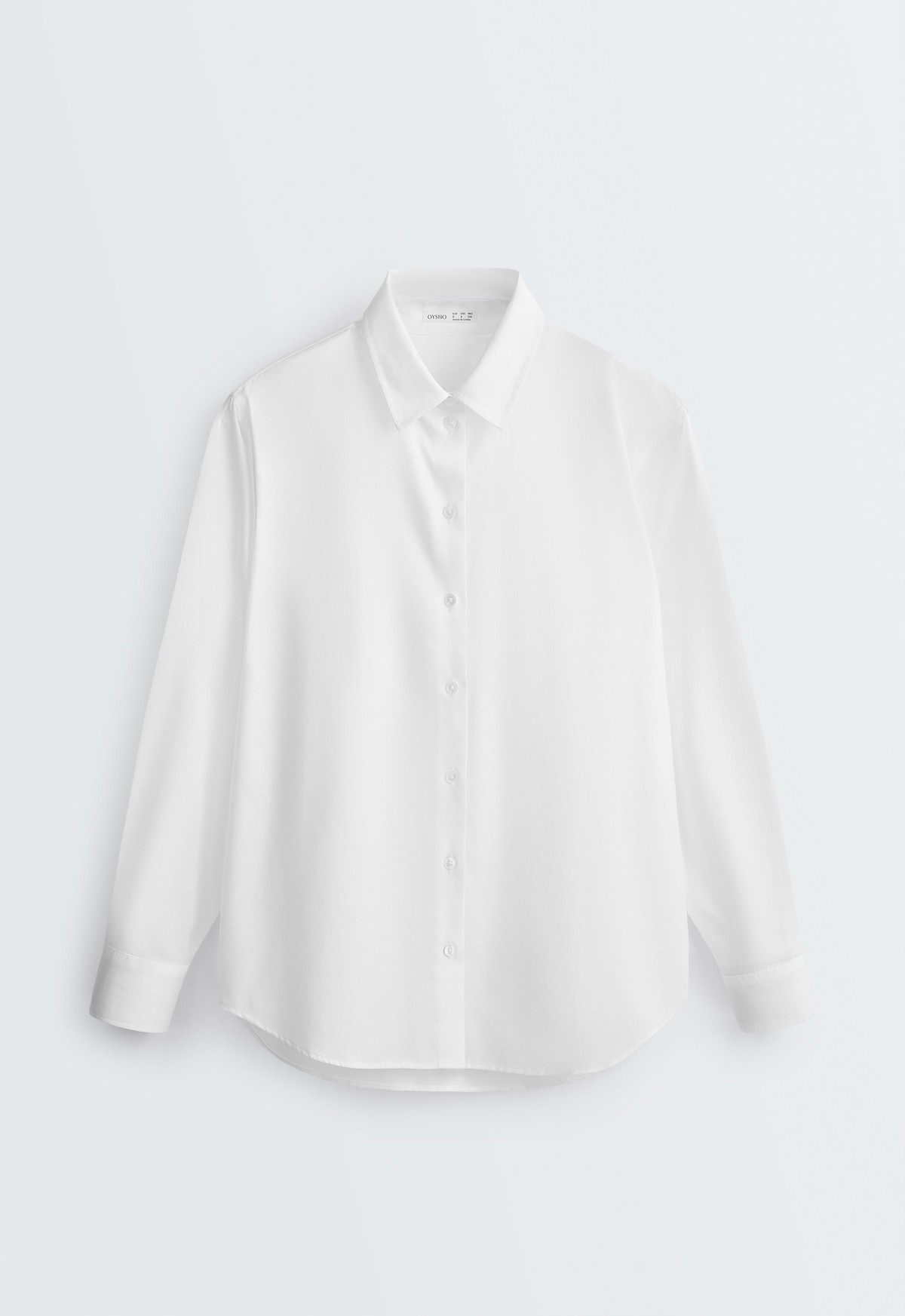 오이쇼 코튼 이지아이언 긴팔 셔츠 5371/610/250 WHITE