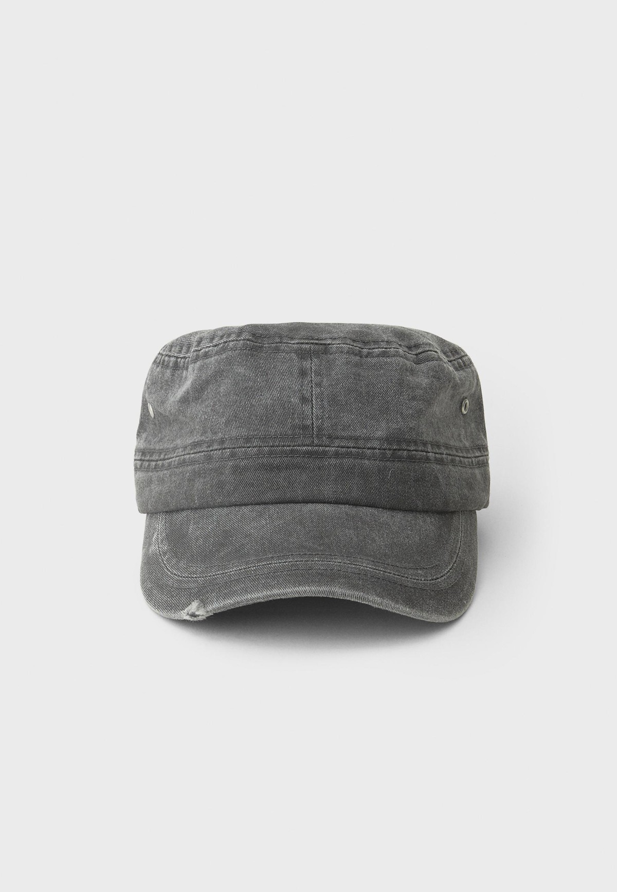 스트라디바리우스 워시드 코튼 밀리터리 캡 4079/203/250 DARK GREY