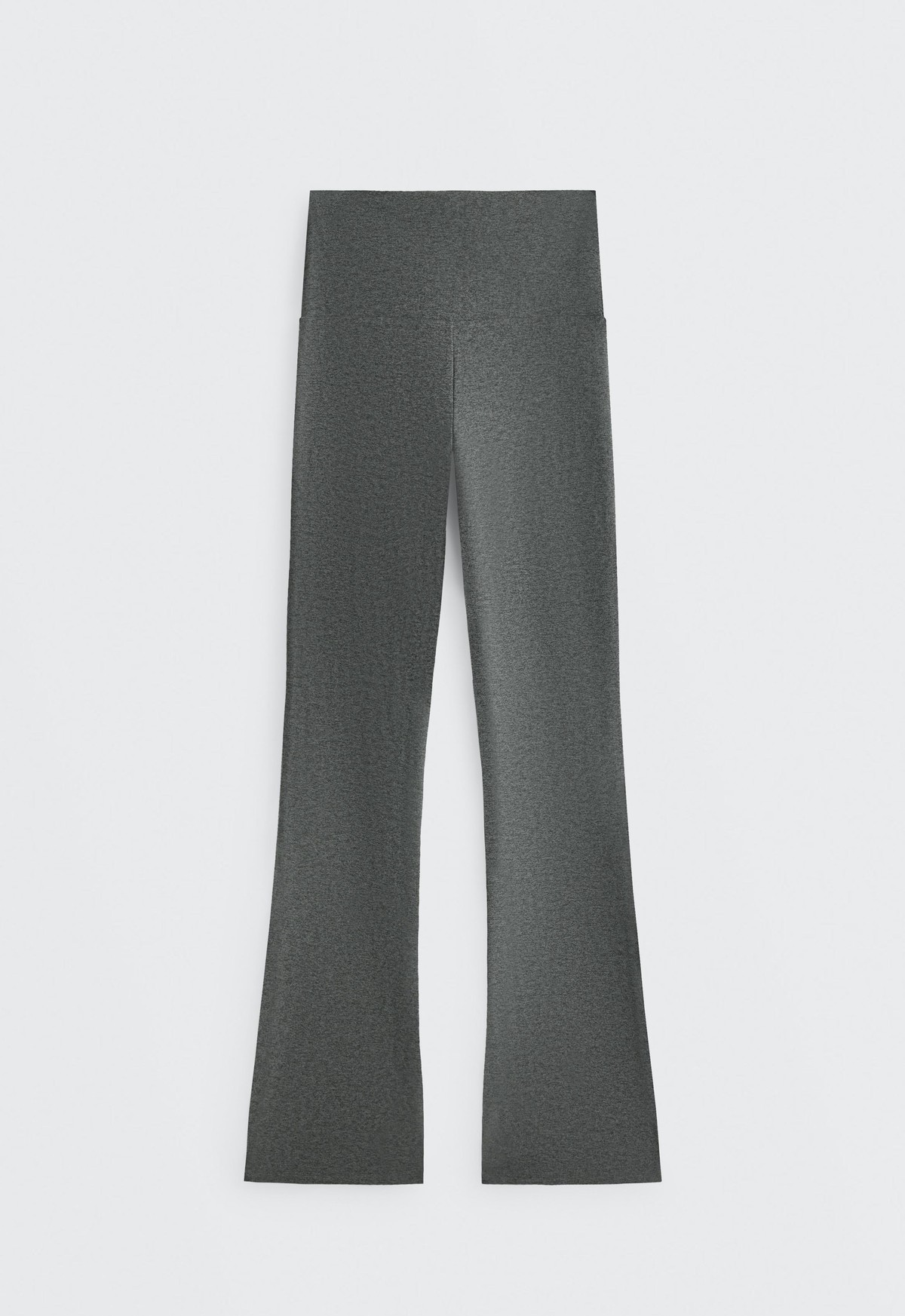 오이쇼 하이라이즈 플레어 부츠컷 팬츠 1796/222/844 DARK GREY MELANGE
