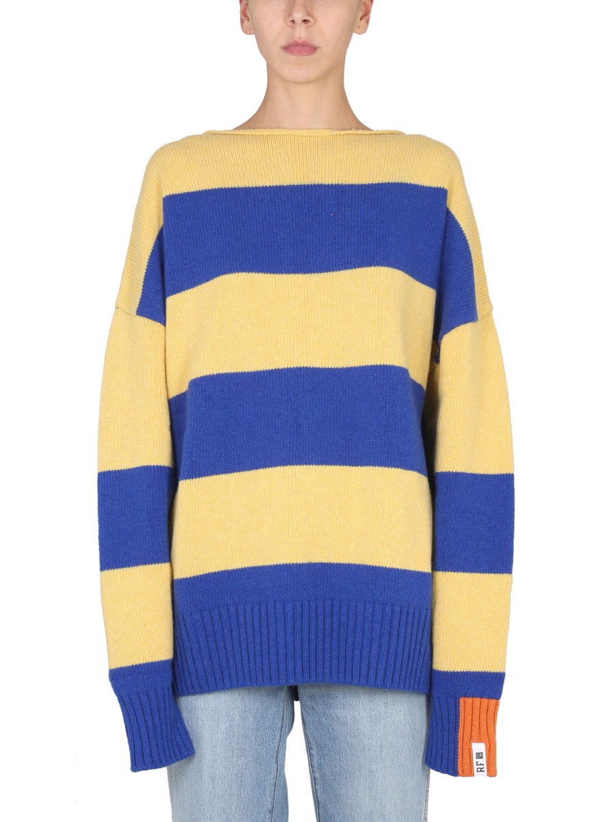 릭트 포 STRIPED 스트라이프 셔츠 여성 옐로우 22FW A2207WOPA8002