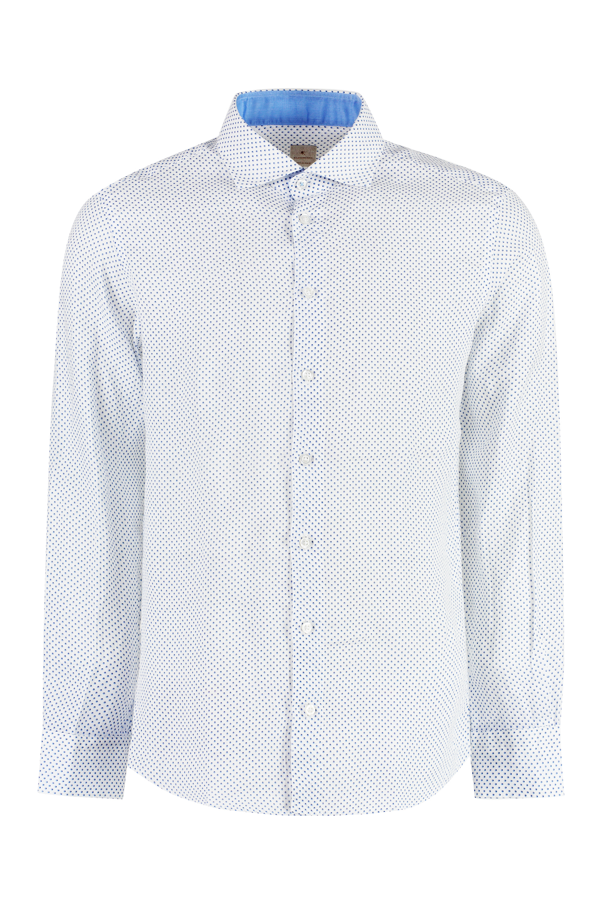 밧톤치노 Printed 셔츠 남성 화이트 23SS B246901