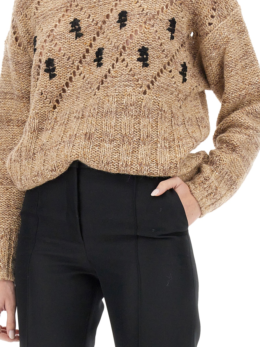 콜미오 OVERSIZE FIT 니트 여성 브라운 23FW ANTONIOBEIGERAME