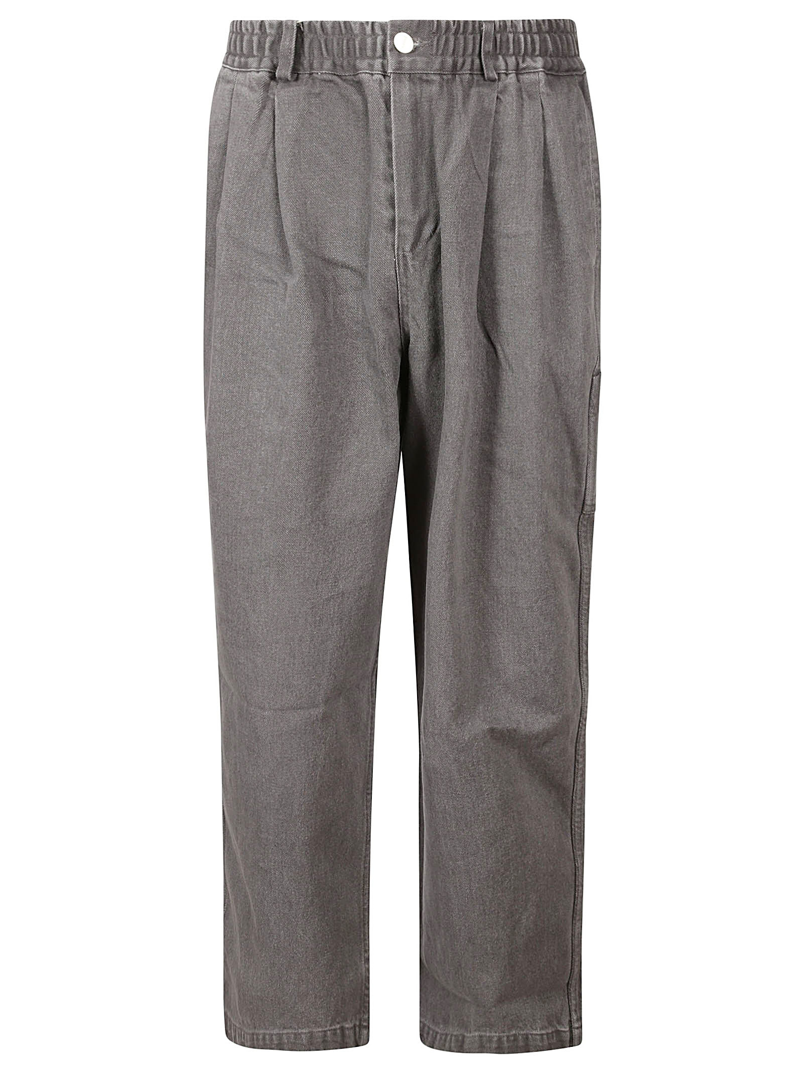 카픙 TWO TUCK WIDE KATION 캐주얼 팬츠 남성 그레이 23FW TTWKPGYGRAY