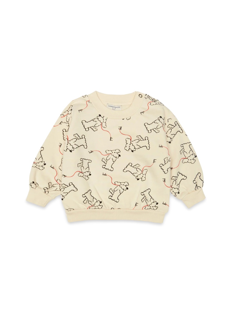 이첸드 하우스 키즈 dog all over 니트 남아 멀티 23FW 975BSAND