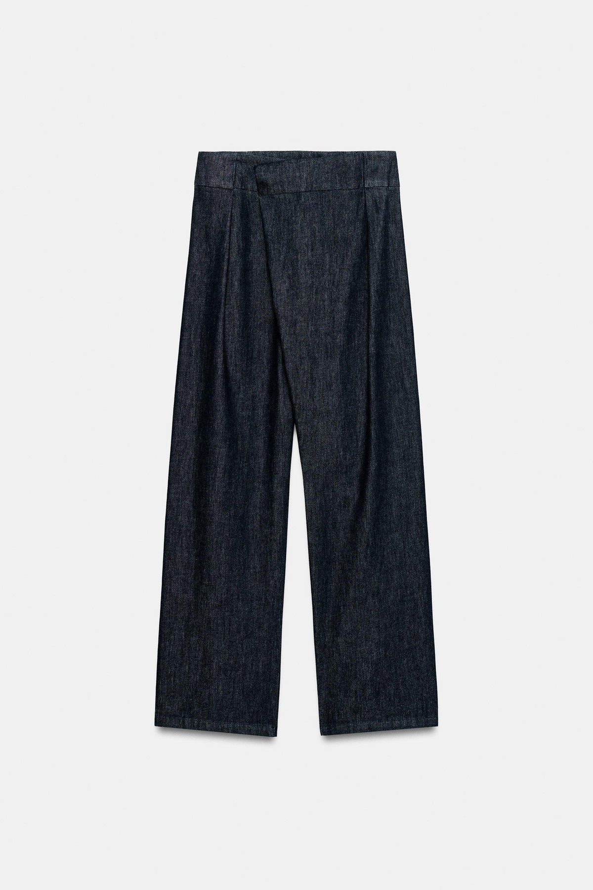 자라 하이라이즈 크로스 와이드 청바지 7051/551/407 BLUE