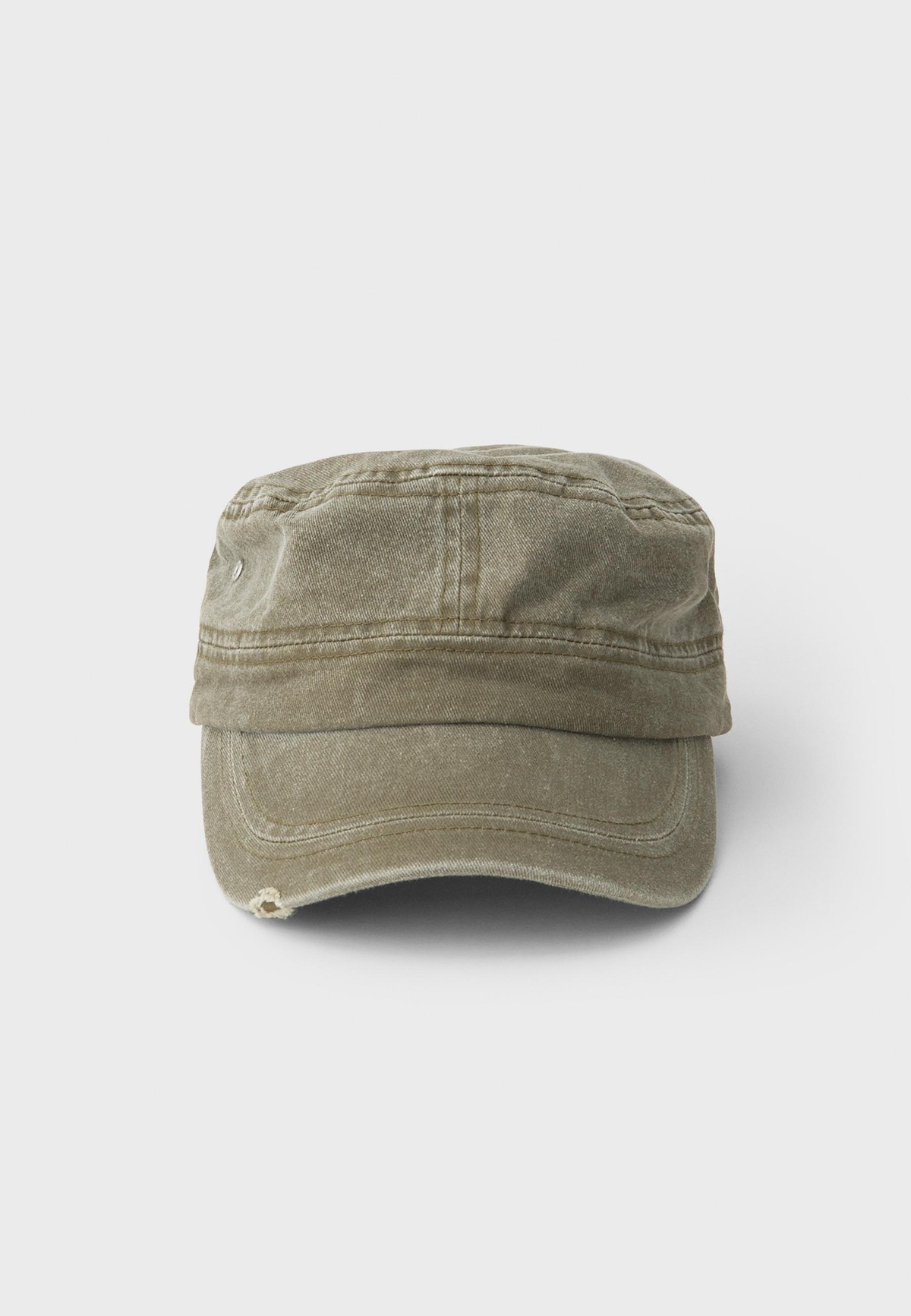 스트라디바리우스 워시드 코튼 세일러 캡 4079/203/550 KHAKI