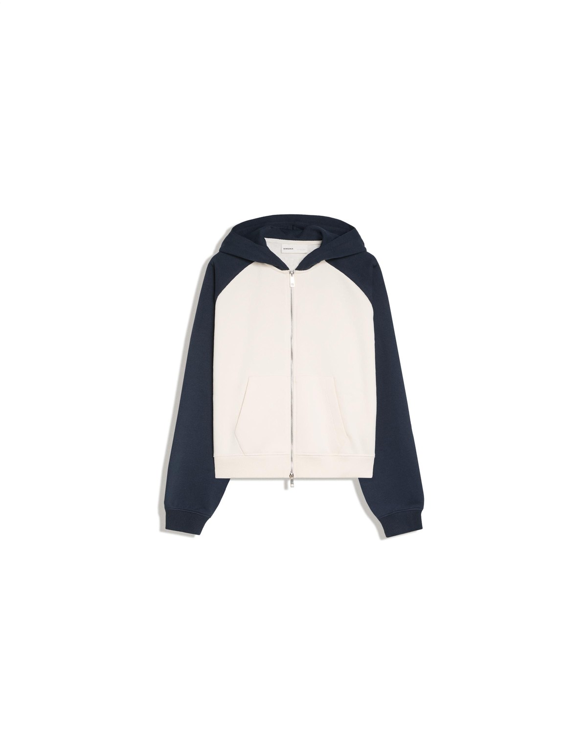 버쉬카 오버핏 래글런 집업 후드 자켓 2641/700 NAVY