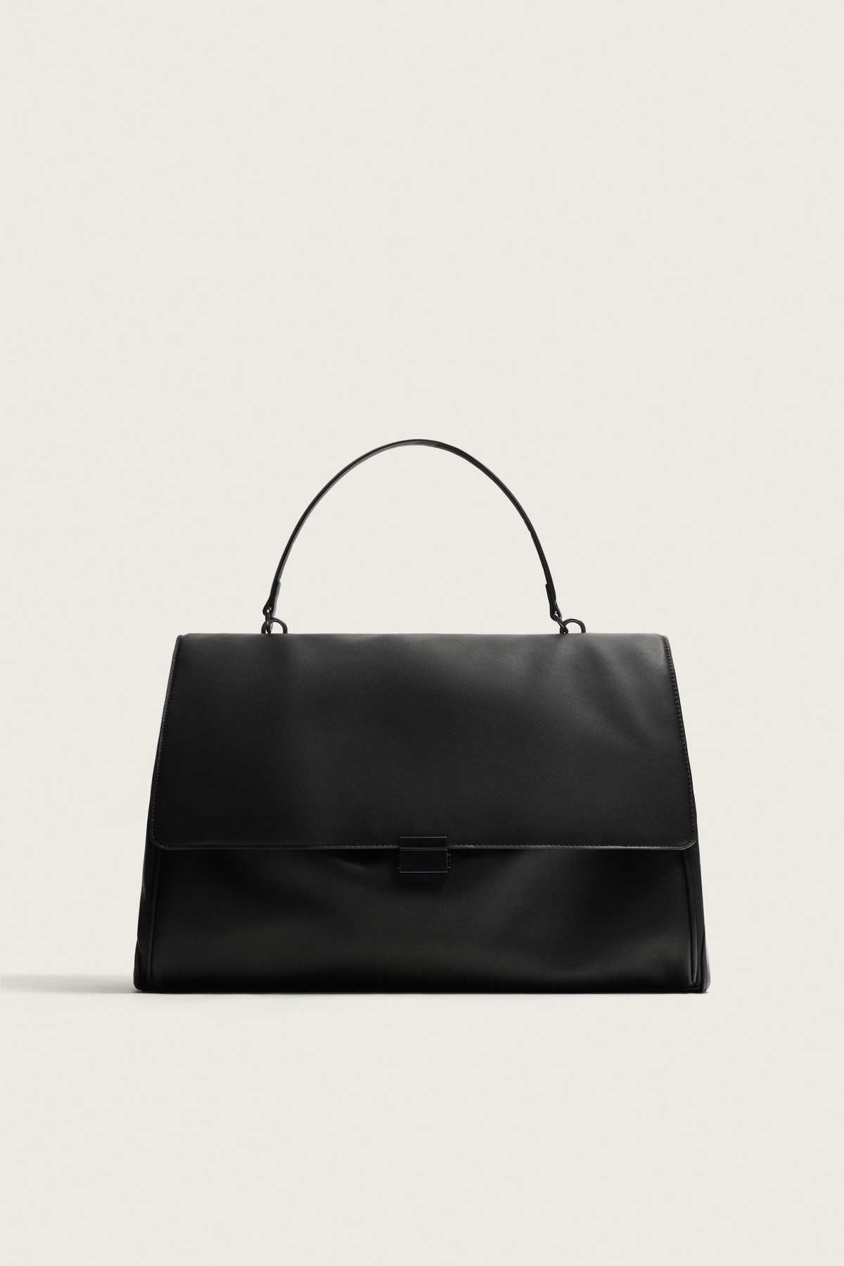자라 플랩 대용량 숄더백 3371/820/800 BLACK