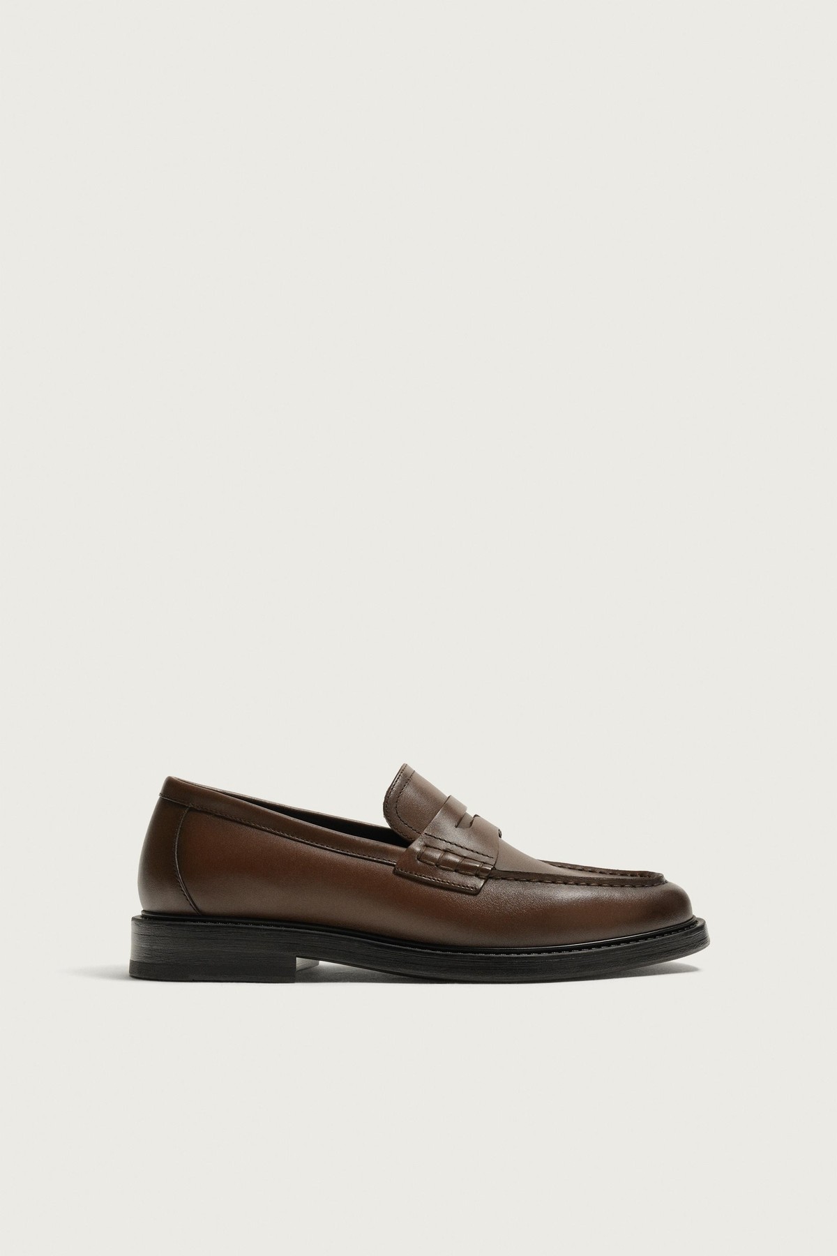 자라 레더 페니 로퍼 2687/820/700 BROWN