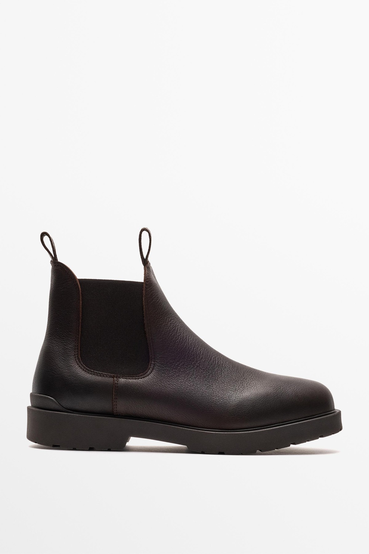 마시모두띠 오일드 레더 첼시 부츠 2022/850 BROWN
