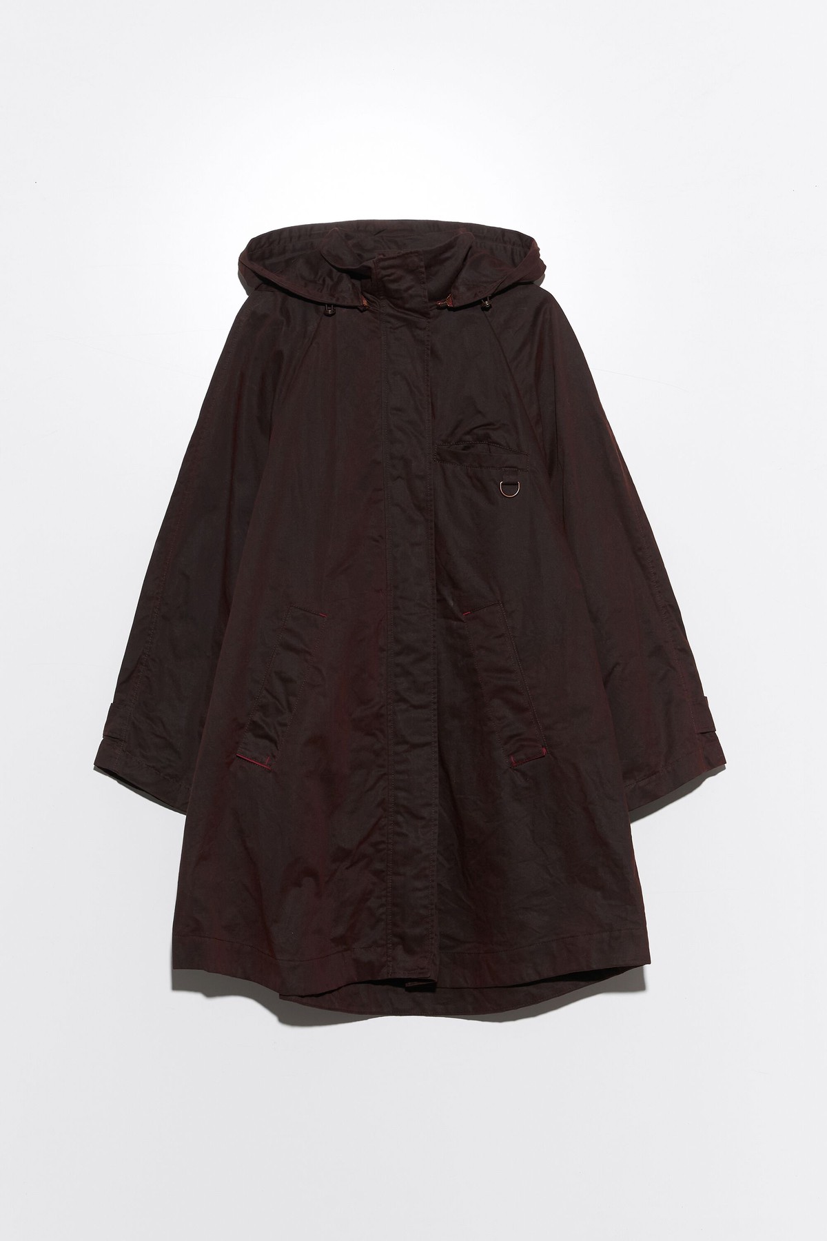 빔바이롤라 후드 코튼 롱 코트 262BR0430.10602 DARK BROWN