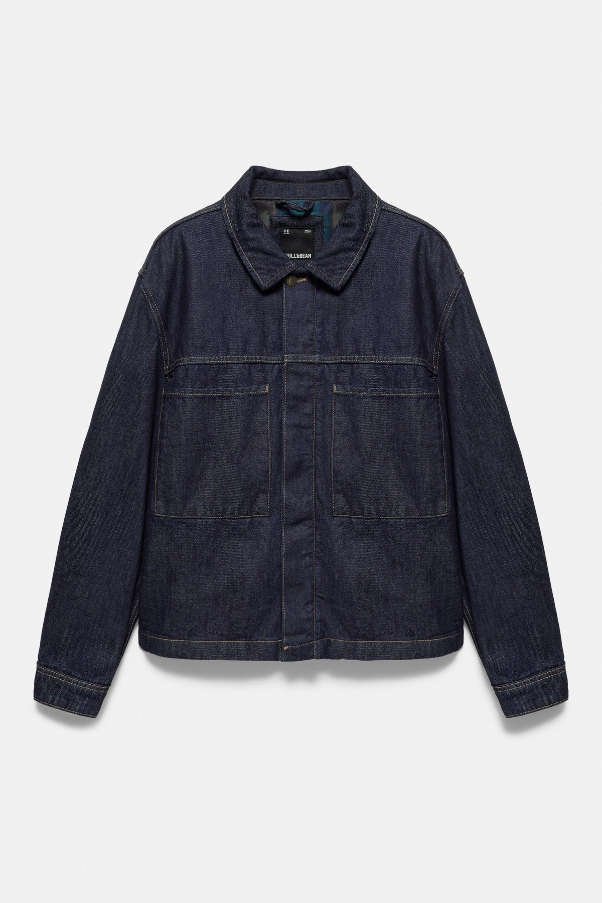 풀앤베어 포켓 버튼 데님 자켓 7721/538 NAVY