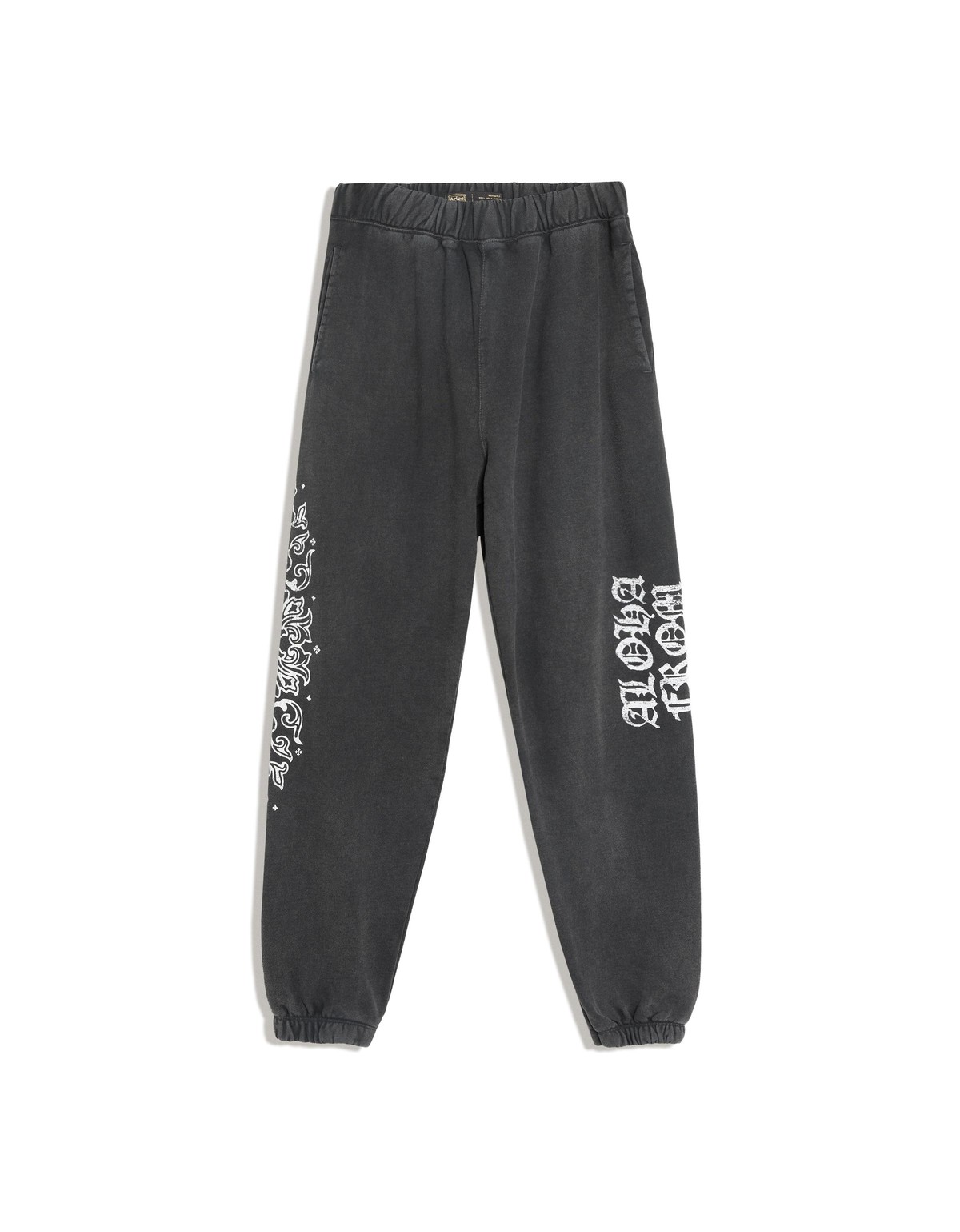 버쉬카 워싱 이펙트 프린트 조거 팬츠 2859/732 GREY