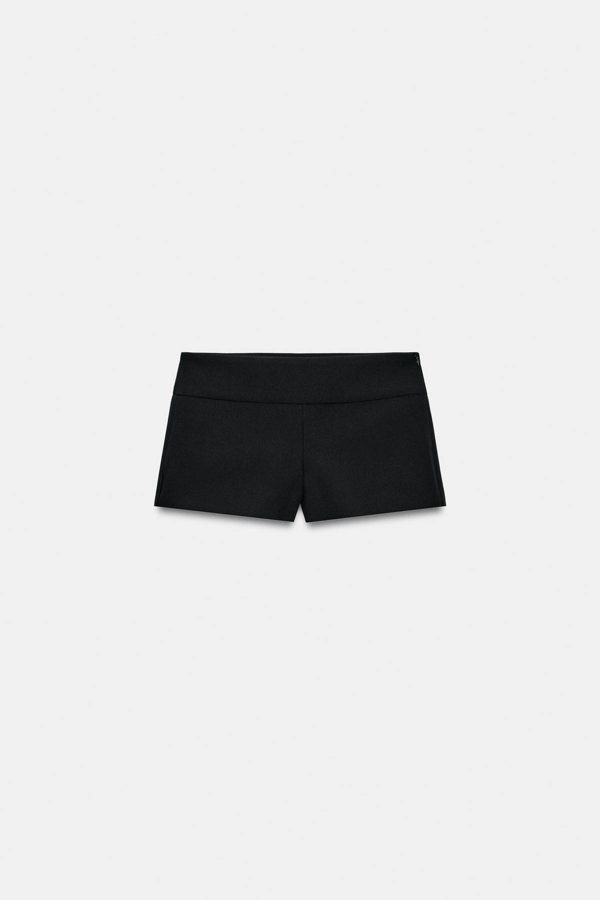 자라 미드웨이스트 미니 반바지 3152/511/800 BLACK