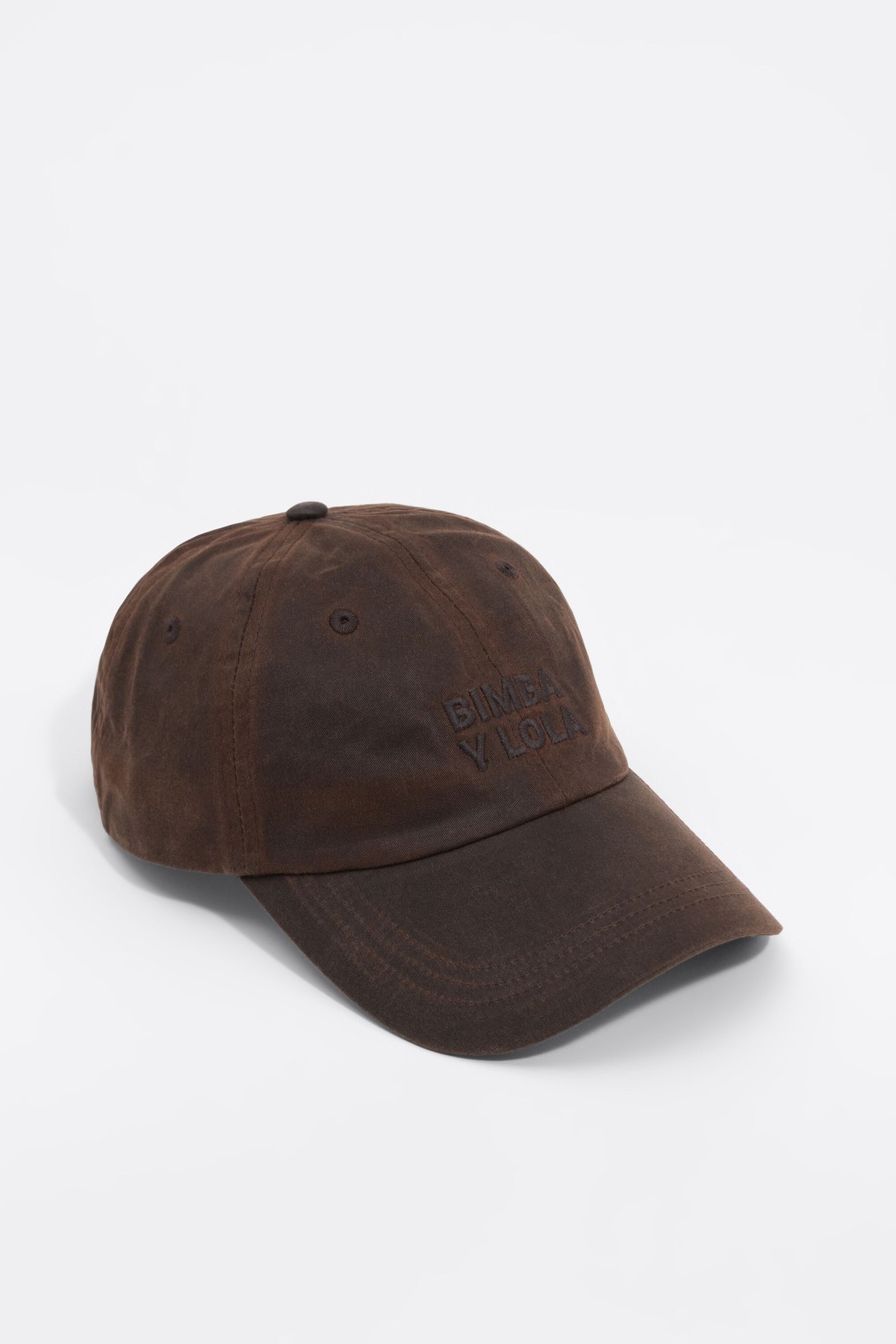빔바이롤라 코튼 코팅 로고 자수 볼캡 262BAGO1G.10600 BROWN