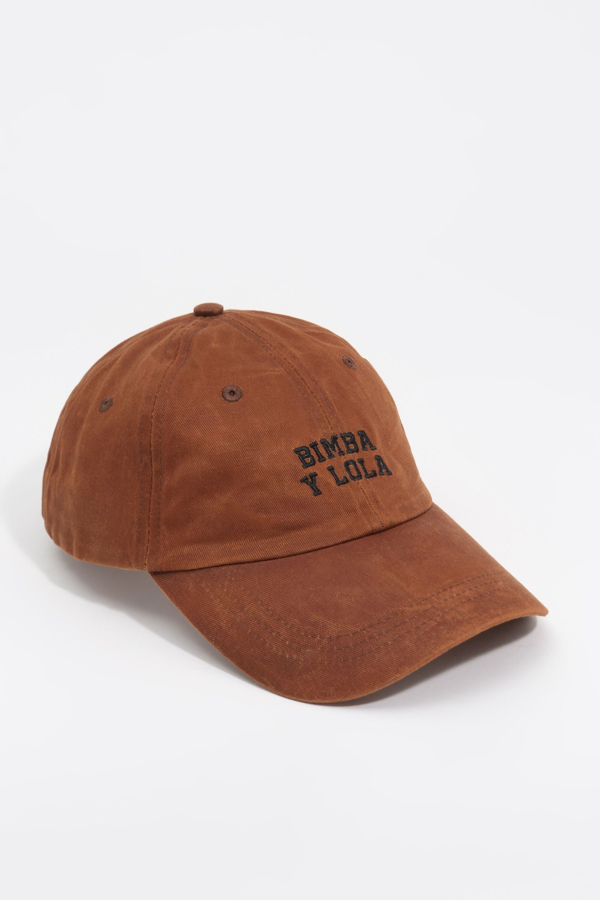 빔바이롤라 코팅 코튼 자수 로고 캡모자 262BAGO58.10625 TOBACCO
