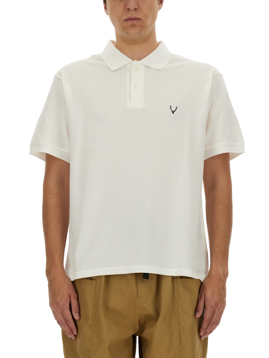 사우트 엣트 POLO 폴로셔츠 남성 화이트 24SS OT614AWHITE