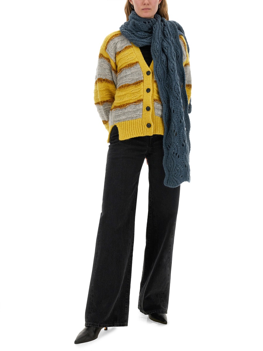미라 손 가디건 여성 옐로우 24FW Y1006K015VAR1