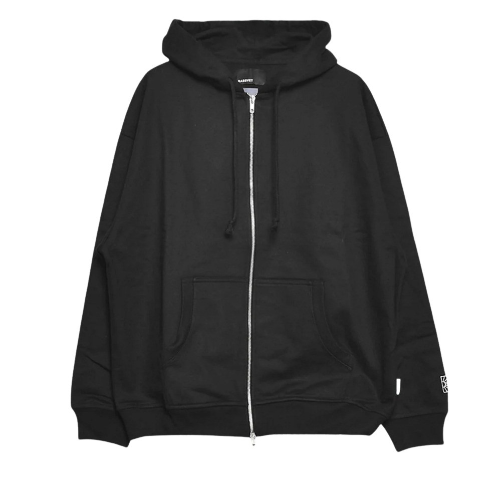 랏스에트 HOUSE ZIP 후디 남성 블랙 24FW PACC15T0271