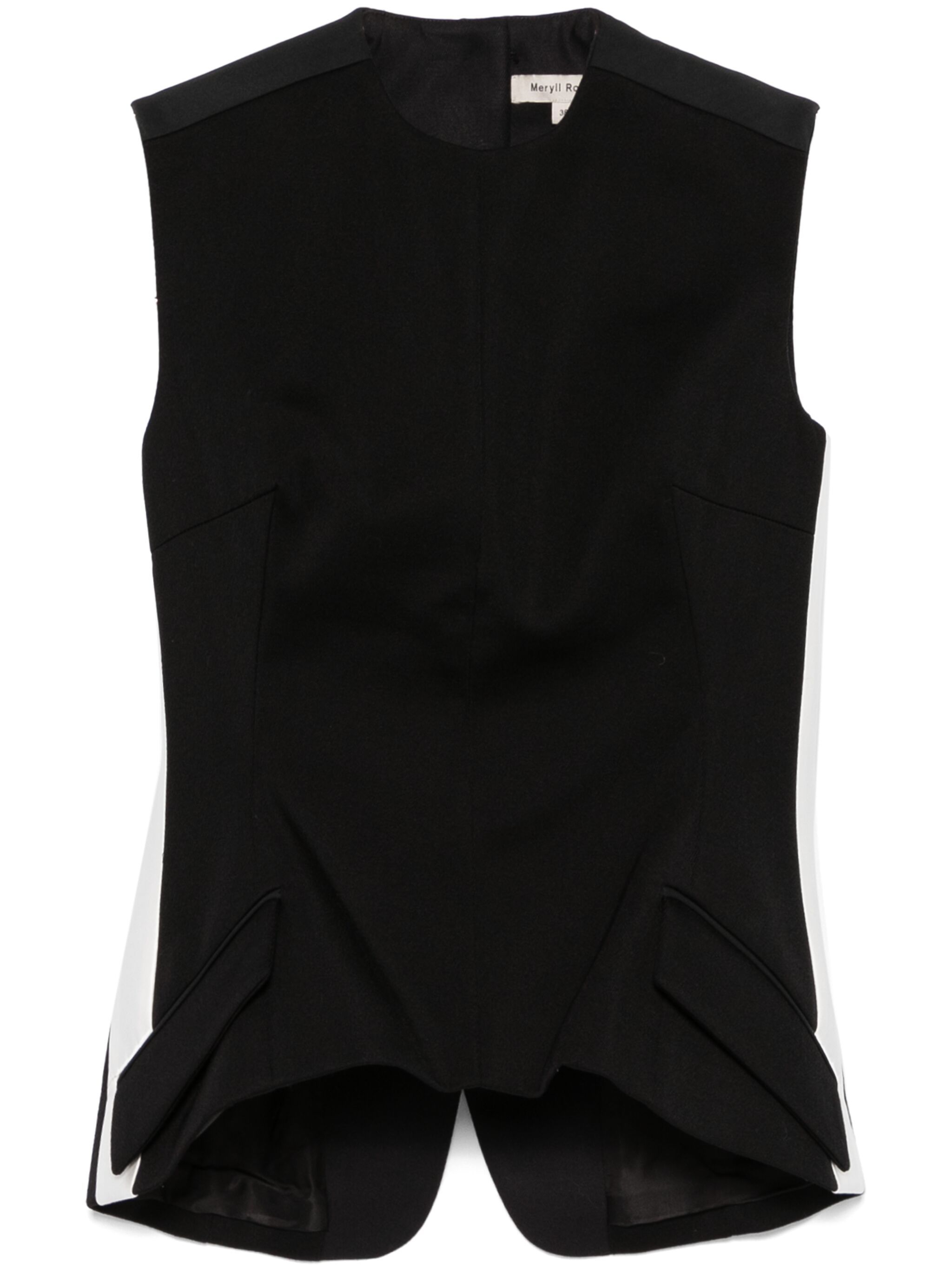 메릴르 록제 Weave Vest 베스트 여성 블랙 24FW 500531WF24BLACK