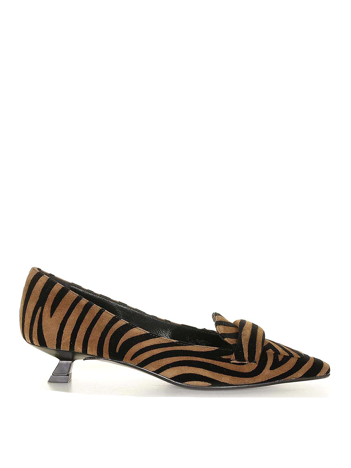찬탈 Animal print zebra ballerina 발레리나 여성 블랙 23SS 2134CAMOSCIOZEBRA