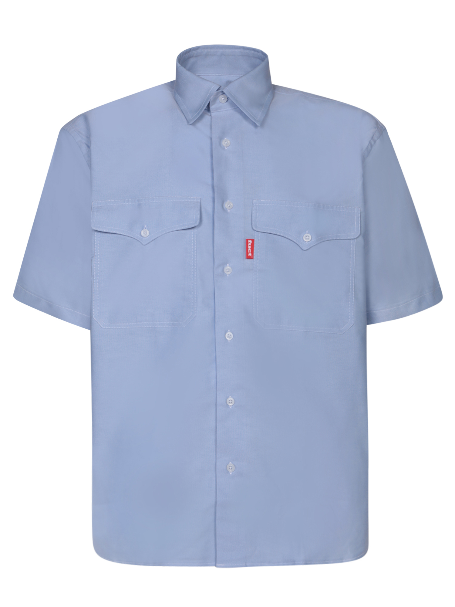 푸크 셔츠 남성 블루 24SS TBMW005FA04BLU0023